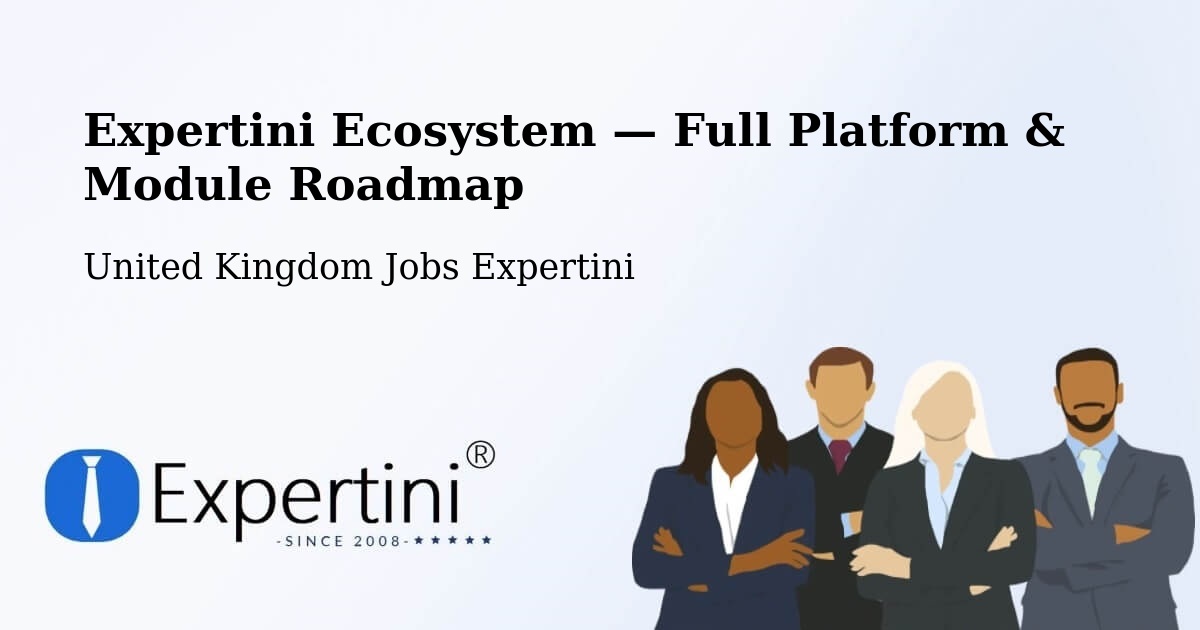 Expertini Ecosystem — Full Platform & Module Roadmap – Studley